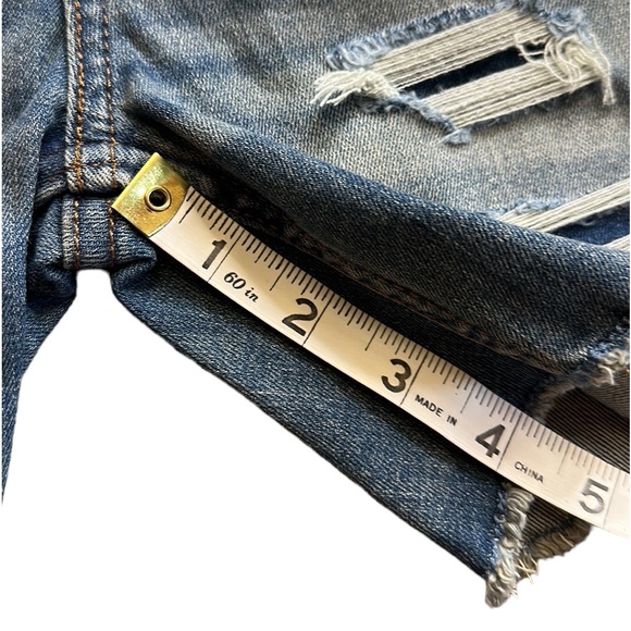 Wonder Nation Straight Leg, 5 pocket Adjustable  Stretch Jean Short - Picture 8 of 13